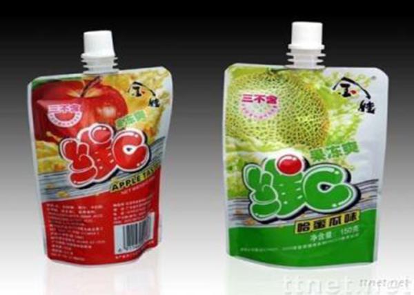 Reusable Printed Stand Up Pouches 5mm - 33mm Diameter For Liquid Packing