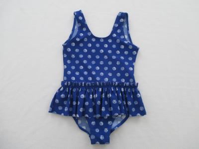 Maillot One Piece All Over Print Cute Baby Swimsuits Lycra Fabric