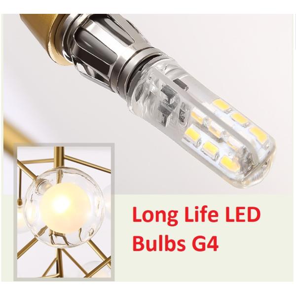 Vintage Industrial Ceiling Light Living room Kitchen Dining room Glass Flush Mount Ceiling Light(WH-MI-274)