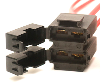Патрона предохранителя лезвия 18 датчиков патрон предохранителя ATO Stackable 30 Amp автомобильного встроенный