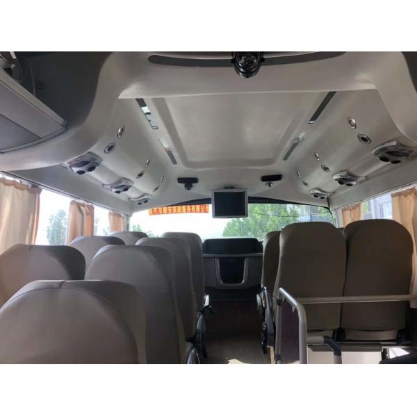 61 Seats High Roof Used Diesel Bus , YUTONG 247KW Used Tour Bus 2012 Yea