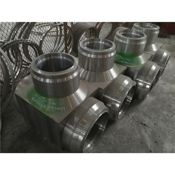 6000lb Equal Tee Pipe Fitting Asme B16.11 Wp22 Wp91 Alloy Material