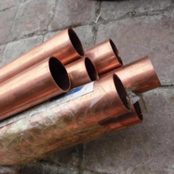 A tubulação pura personalizada do tubo 99,9% de cobre lustrou a bobina de superfície da panqueca de 0.6mm