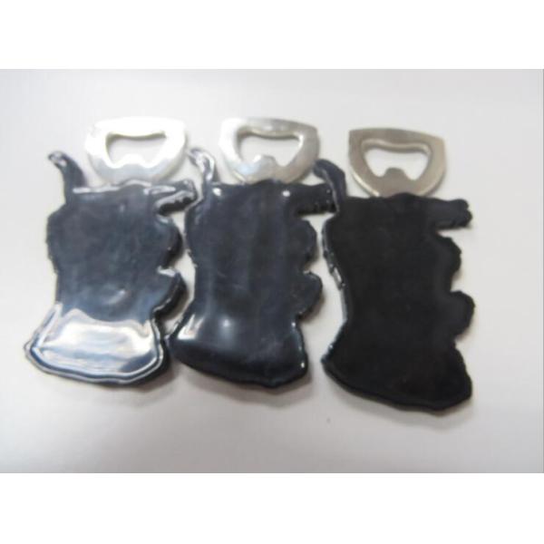 Cute 3D Cartoon Character Shape Soft PVC Fridge Manget Bottle Opener for Club Beer Promotion