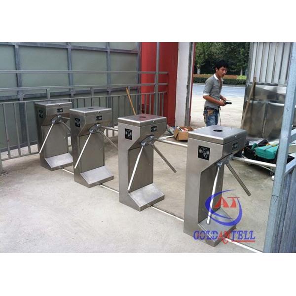 Nfc Cards Theme Park Tripod Turnstile Gate Passenger Reader For Counter Entrance