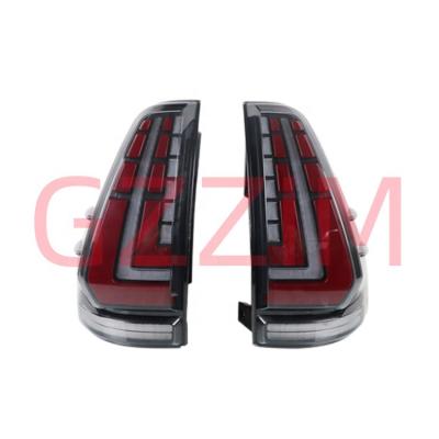 Prado 2003-2009 Car LED Tail Light Black Yellow Toyota LED Tail Light Type 1