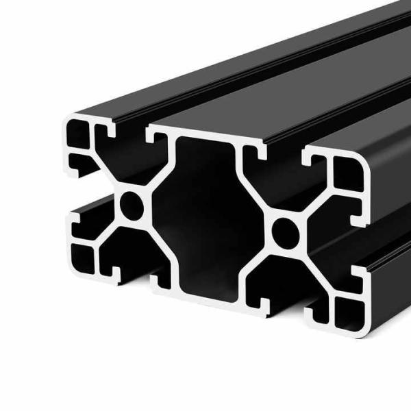 Profilé en alliage d'aluminium extrudé 40*80, profilé en aluminium extrudé à fente en T