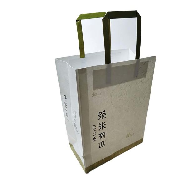 Biodegradable Eco Friendly Paper Bags Durable Recycled Kraft Paper Bags