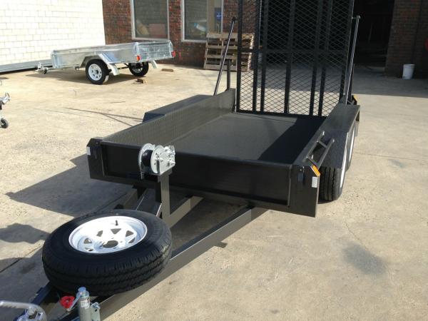 Multi Purpose Tandem Plant Trailer With Electric Brakes / 3 Way Drawbar