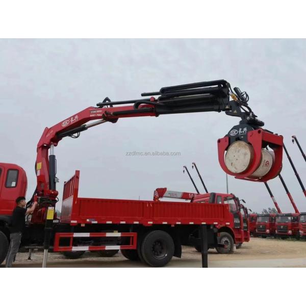 14 Ton Mobile Truck Mounted Crane With WEICHAI Engine And 30T.M Rated Lifting Moment