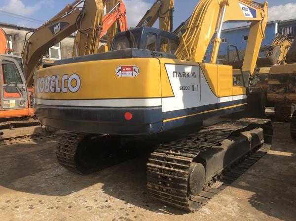 Crawler Type Used Kobelco Excavator SK200-3 SK200-4 SK200