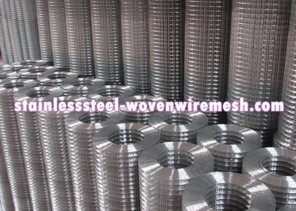 Durable Stainless Steel Welded Wire Fabric , Stainless Steel Wire Mesh Panels