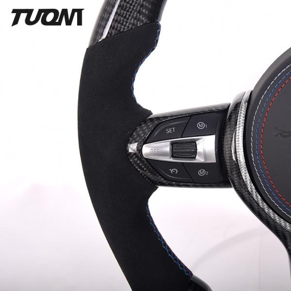 LED Bmw Carbon Fiber Steering Wheel M2 M3 M4 M5 M6 F10 F30 F32 F82 Flat Bottom