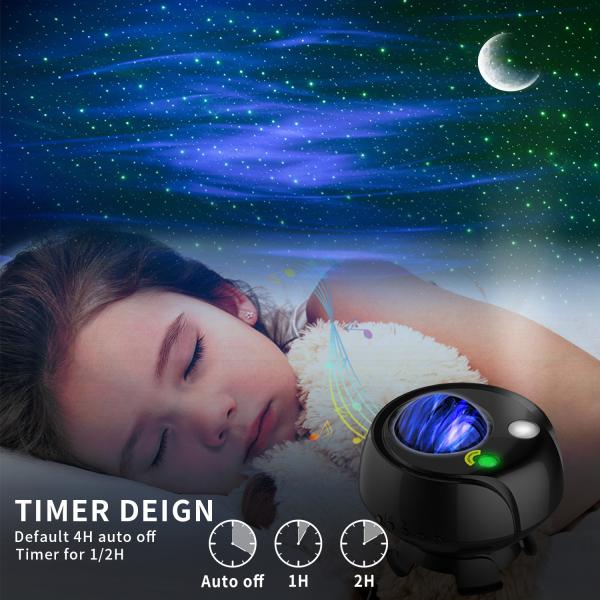 Starry Projector Aurora Galaxy Projector Light Baby Star Night Light Northern Light Projection Lamp For Kids Adults Holi