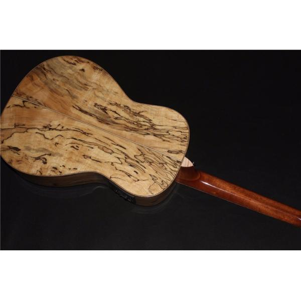 Custom All Solid Sapele Wood Ooo15s Body Style Acoustic Electric Guitar
