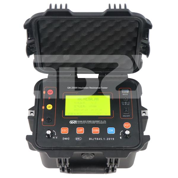 GM-2500 Verified Supplier High Voltage Digital Megohm Meter Controlled By Microcomputer