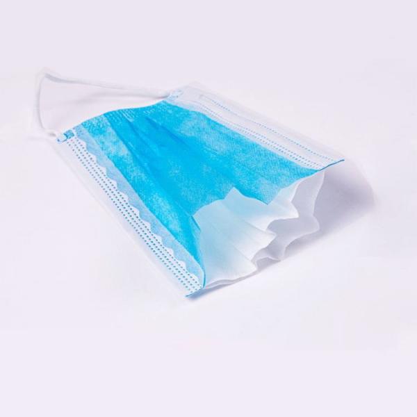Manufacturer Medical 3Ply Earloop Mouth Mask 3 Layer Disposable 3 ply Medical Face Mask