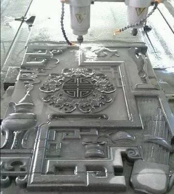 1325 machine à sculpter en pierre à double fuseau de haute précision