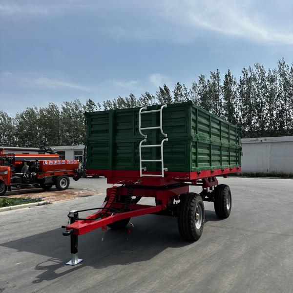 Transportation Utility Model Farm Trailer For Crops Rational Structural Framework
