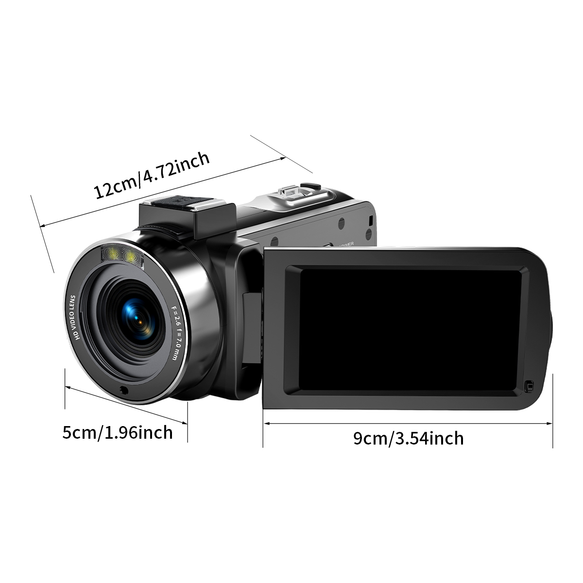 Newest Hot Sale Good Quality 8K 96MP Professional Video Camera with 18X Zoom Anti-Shake WiFi Ideal for Vloggers Photographers