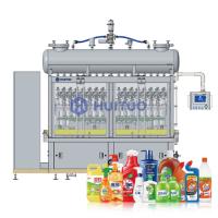 Máquina de enchimento automática do medidor de fluxo para o líquido de limpeza do toalete, o sabão líquido e o detergente