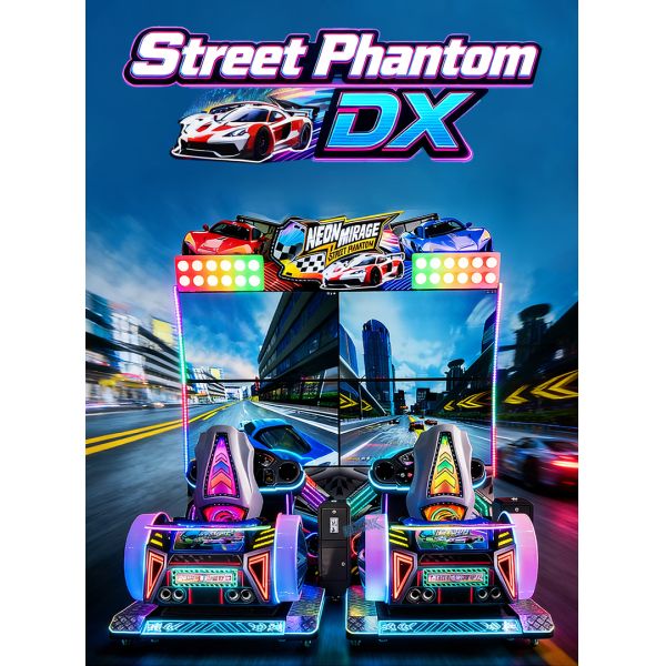Street Phantom DX Racing Arcade Machine – Thrilling 2-Player Experience