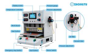 Touch Screen PLC Oca Vacuum Machine for LCD Screen Repair