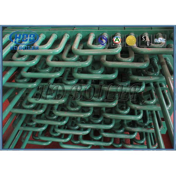 Exported Indonesia Boiler Economizer Green Painted Double H Fin Tuber Carbon Steel