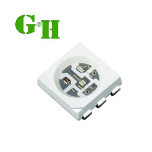 Plastic 5050 LED CHIPS White SMD Surface Mounted Device Ideal for Industrial