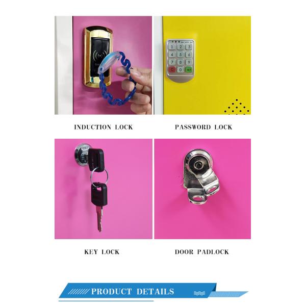 Офис спортзала небольшого шкафчика начальной школы шкафчика двери размера 6 стального стальной