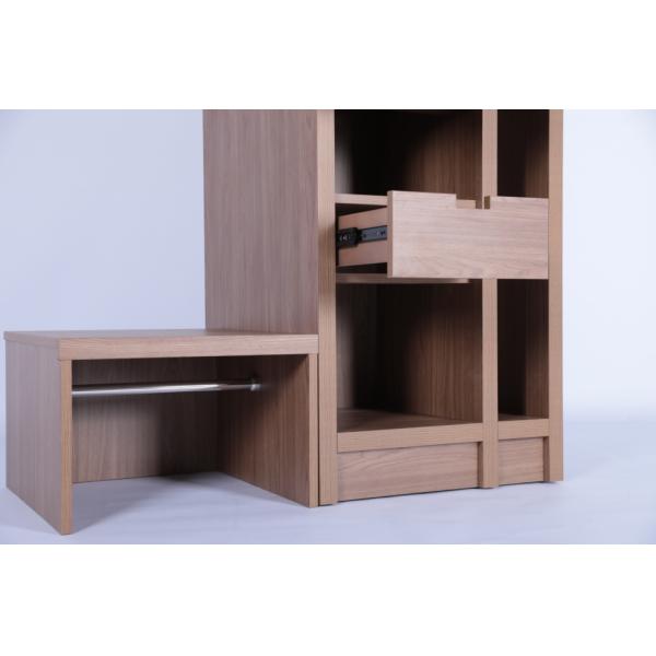 Customized Modern Closet Cabinet With Shelving And Storage For The Hotel