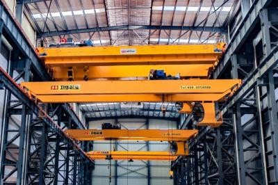 New Chinese Style Hoist Double Beam Bridge Crane 5t-80t