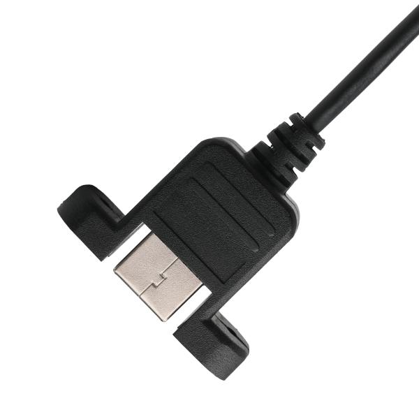 USB Tipo-B para JAE FI-S10S Usb em cabo de extensão de cabo com montagens de painel Cable personalizado comprimento de 10 pinos personalizar
