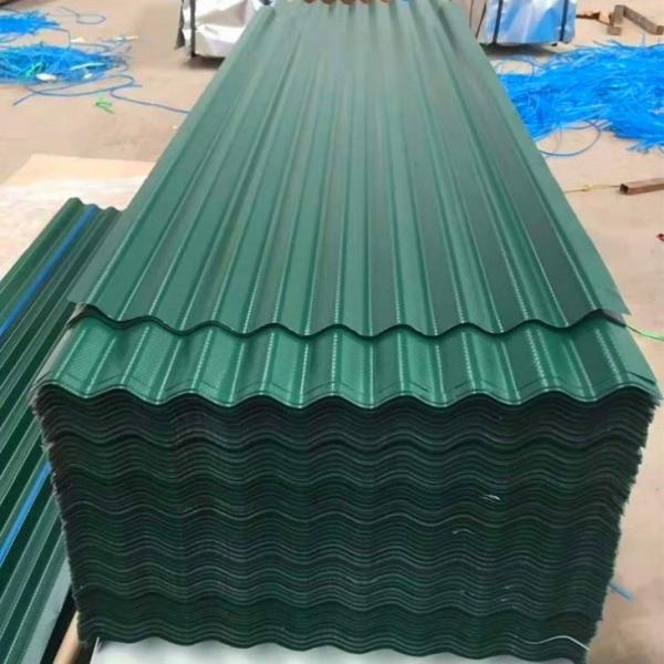 Cold Rolled PPGI Roofing Sheet RAL Color Coated Corrugated Galvanized Steel Panels