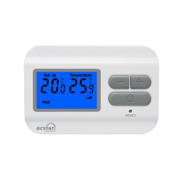 Termostato azul ou alaranjado da sala de Blacklight RF com auto/Swtich manual