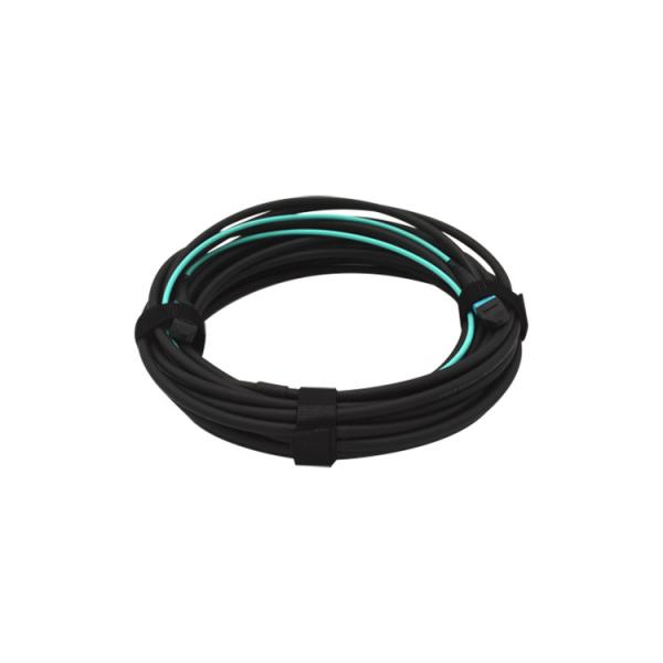 24 cabos dobro do tronco da bainha do núcleo MPO MTP OM4 5.5MM com cauda de 30cm