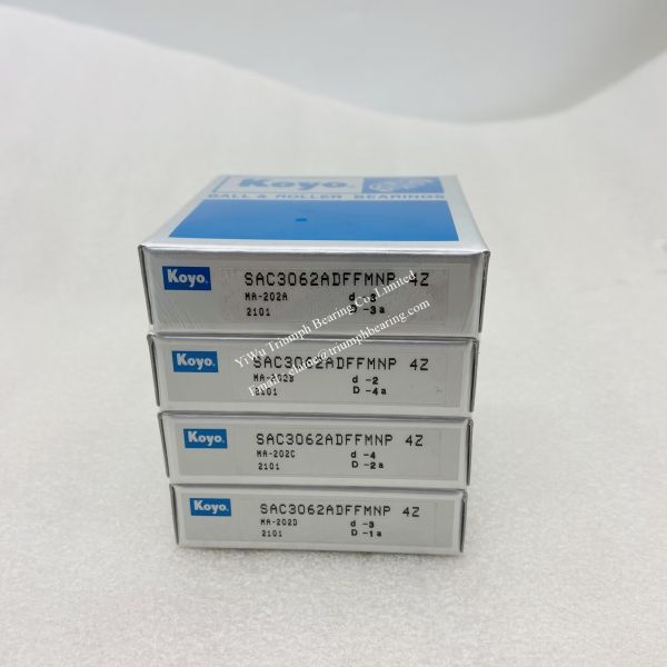 KOYO Ball Screw Support Bearing  SAC3062ADFFMNP 4Z （one set of 4 pcs)