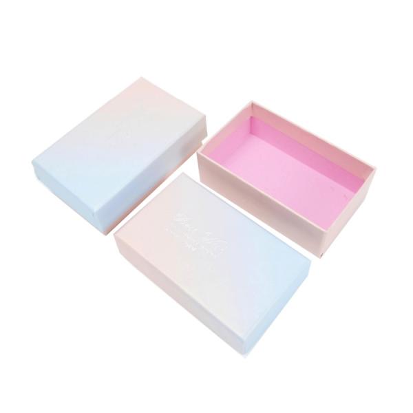 Частный маркировка ресницы свежие маски для лица градиентная бумажная упаковка коробка для личной гигиены