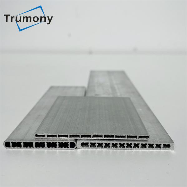 Harmonica Aluminum Radiators Parts Extruded Micro Channel Flat Tube