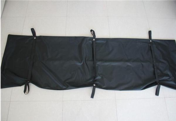 Saco para o transporte de cadáveres fúnebre MD01 do dever médio para o hospital, o branco ou o preto