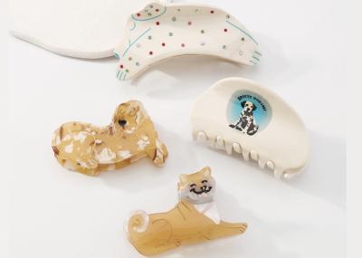 Fashion creative fun cute animal hairpin dog Corgi Shiba grasping clip coihair shark clip Yiwu accessories