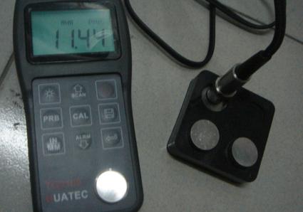 Scan Mode 0.75 - 300mm Ut Thickness Gauge Ultrasonic Thickness Gauge TG3100 For Epoxies, Glass