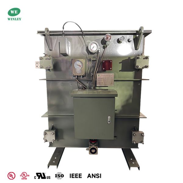 1500kVA Three Phase Oil Immersed Substation Power Transformer  1kV to 415 V ONAN AS60076 Standards