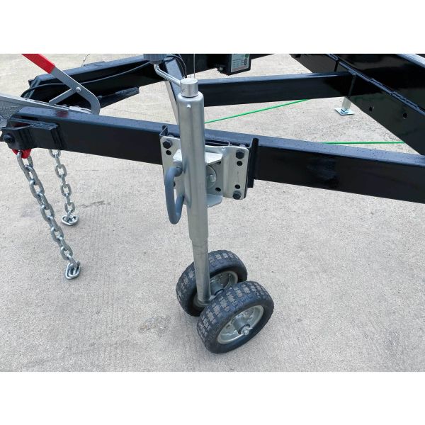 Remorques de Tiny House à double essieu ATM 4500kg, remorques de déménagement 20 pieds