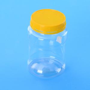 Pots en plastique sans danger pour les enfants de couvercle à visser de l