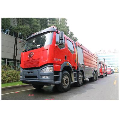 FAW Fire Truck 12 Wheel Water Foam Dry Powde Heavy Fire Fighting Truck