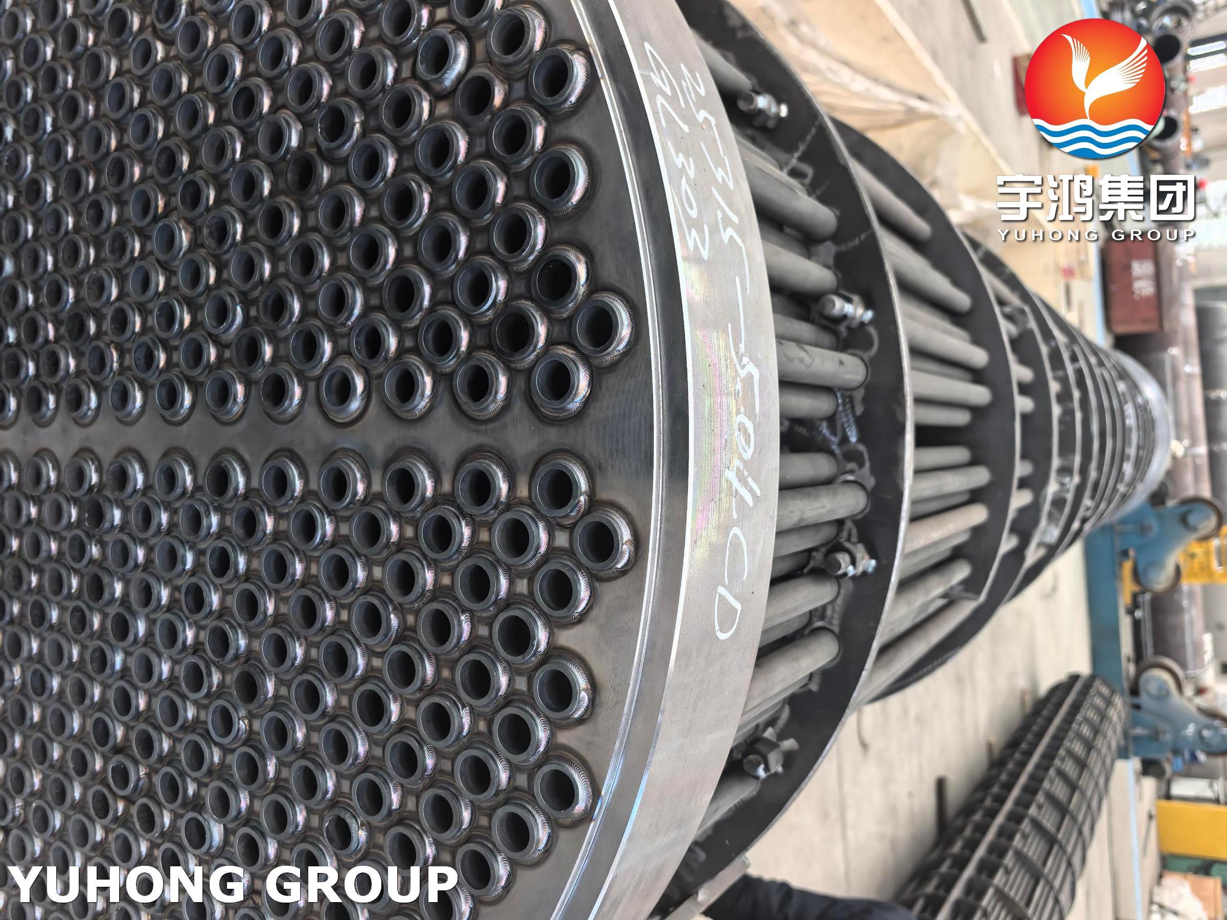 Industrial Shell & Tube Heat Exchanger Tube Bundle & Heavy Forged Tubesheet Assemblies
