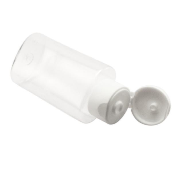 Clear HDPE Plastic Shampoo Bottles with Flip Cap Sealing and Customizable Colors for Hand Sanitizer and Cosmetic Use