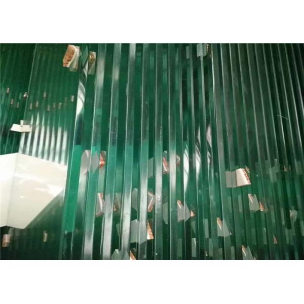 Impact Resistant Tempered Safety Glass Solid Flat Toughened Glass 6mm , 8mm ,10mm ,12mm