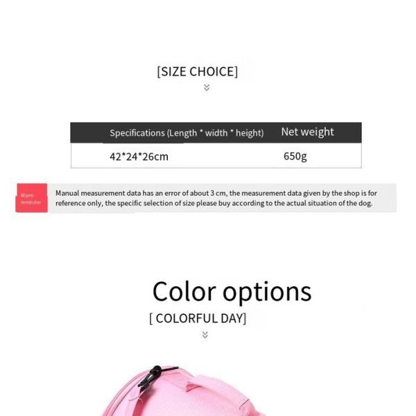 Pet Supplies Space Dog Bag EVA Pet Outing Bag Portable Cross-Body Breathable Pet Bag